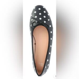 NEW - Black Studded Ballet Flat - Women - Size 11